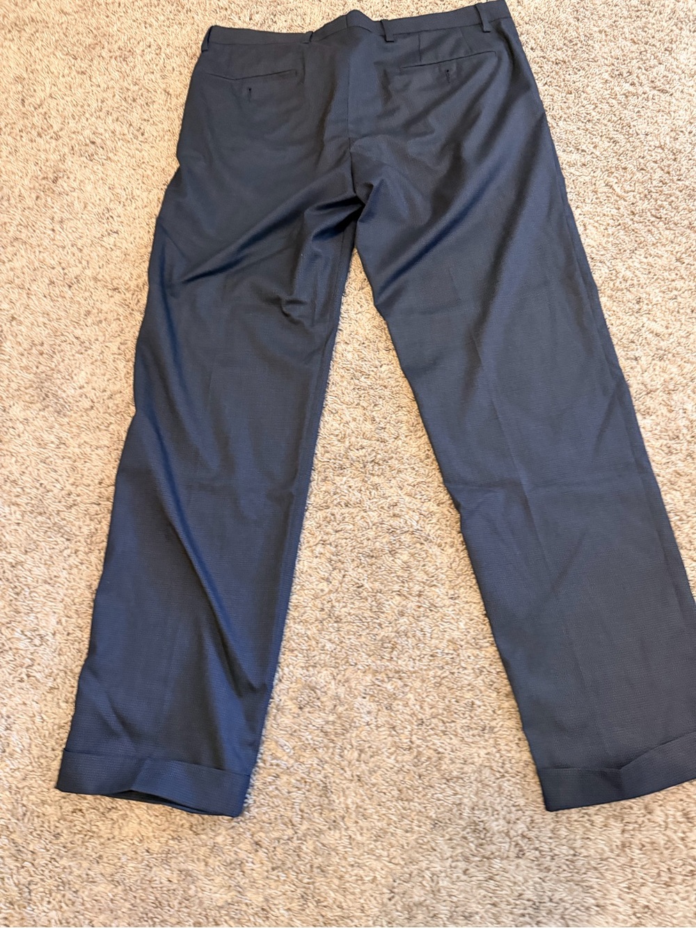 Murano Men's Dark Navy Dress Trousers